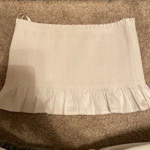 Express x Olivia culpo white tube top